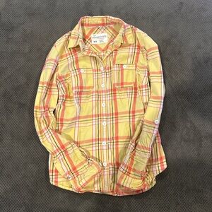 Aeropostale Vibrant Plaid Shirt